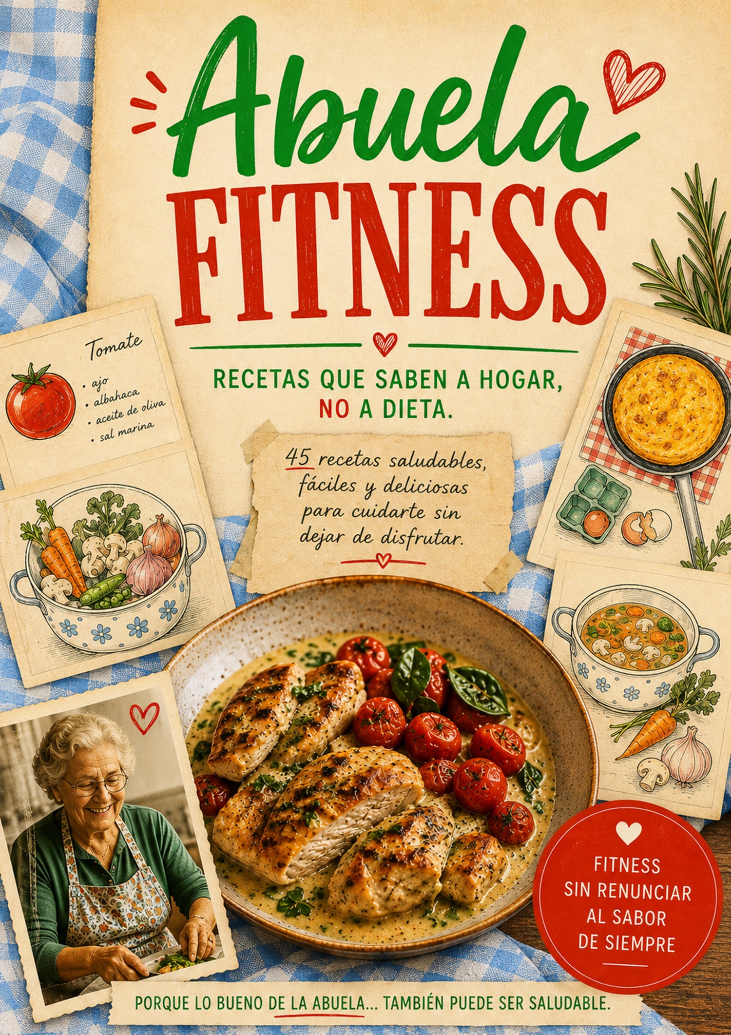 Portada del e-book Abuela Fitness
